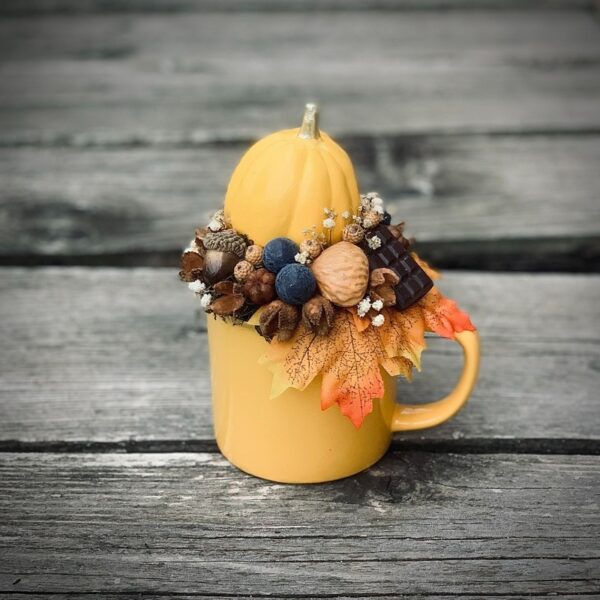 Tökös csokis bögre