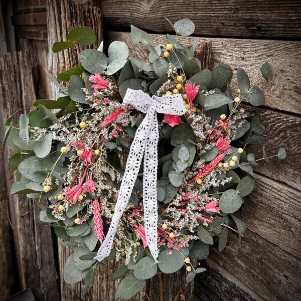 Eucalyptus ajtódísz